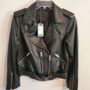 Leather jacket